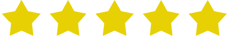 Cinco estrellas de valoración de los clientes de FisiomadFit